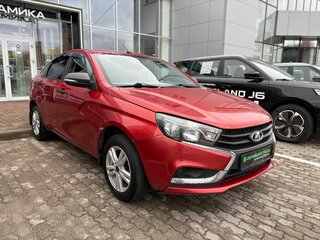 2016 Lada (ВАЗ) Vesta I, красный, 569000 рублей, вид 3