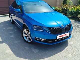 2018 Skoda Octavia III (A7) Рестайлинг, синий, 2450000 рублей, вид 4