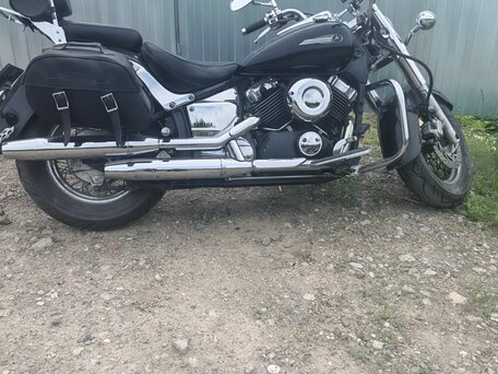 2005 Yamaha XVS400 Drag Star, чёрный, 350000 рублей, вид 4
