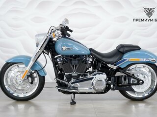 2024 Harley-Davidson Fat Boy, синий, 2727000 рублей, вид 2