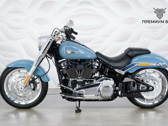 2024 Harley-Davidson Fat Boy, синий, 2727000 рублей - вид 1