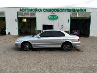 2008 Hyundai Sonata ТагАЗ IV (EF) Рестайлинг, серебристый, 297000 рублей, вид 3