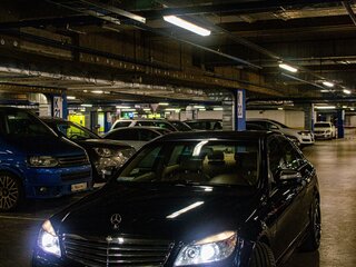 2008 Mercedes-Benz C-Класс 280 III (W204), синий, 1350000 рублей, вид 3