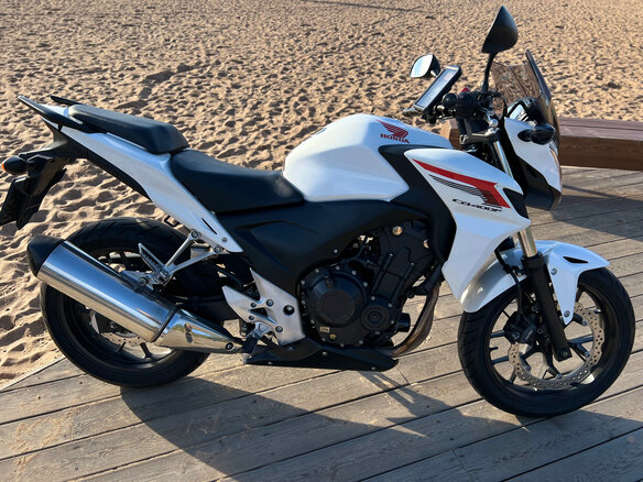 2013 Honda CB 400F, белый, 470000 рублей - вид 6