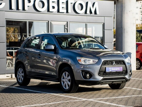 2012 Mitsubishi ASX I Рестайлинг, серый, 965000 рублей - вид 2