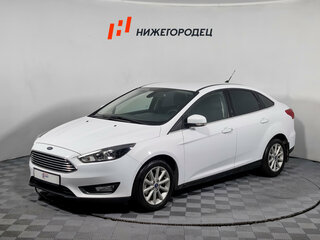2018 Ford Focus III Рестайлинг, белый, 1120000 рублей, вид 1