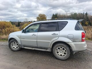 2009 SsangYong Rexton II, серебристый, 550000 рублей, вид 4