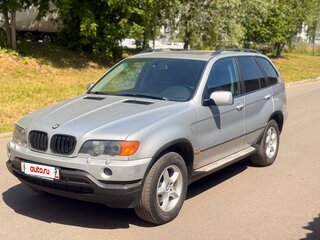 2002 BMW X5 4.4i I (E53), серебристый, 599999 рублей, вид 1