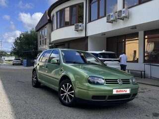 1999 Volkswagen Golf IV, зелёный, 450000 рублей, вид 3