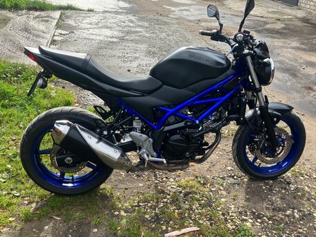 2021 Suzuki SV 650, синий, 499999 рублей, вид 2