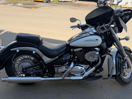 2001 Suzuki Intruder VL 400 Classic, белый, 329000 рублей, вид 3