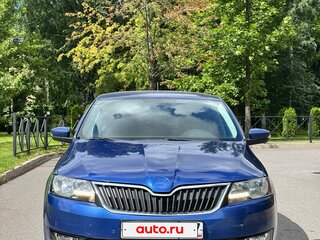 2018 Skoda Rapid I Рестайлинг, синий, 1180000 рублей, вид 1