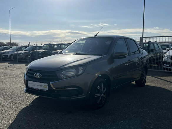 2018 Lada (ВАЗ) Granta I Рестайлинг, коричневый, 498311 рублей - вид 5