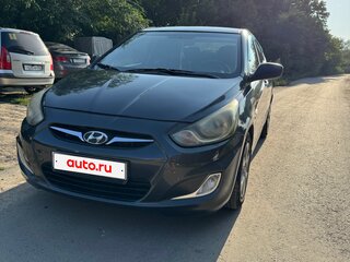 2011 Hyundai Solaris I, чёрный, 650000 рублей, вид 1