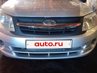 2011 Lada (ВАЗ) Granta I, серебристый, 350000 рублей, вид 2