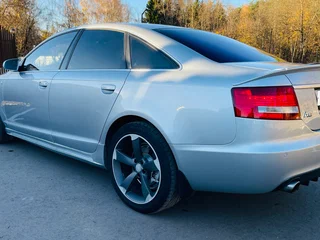 2006 Audi A6 III (C6), серебристый, 990000 рублей, вид 3
