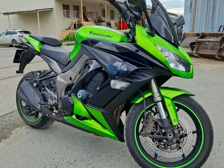 2012 Kawasaki Ninja 1000 SX, зелёный, 650000 рублей, вид 2