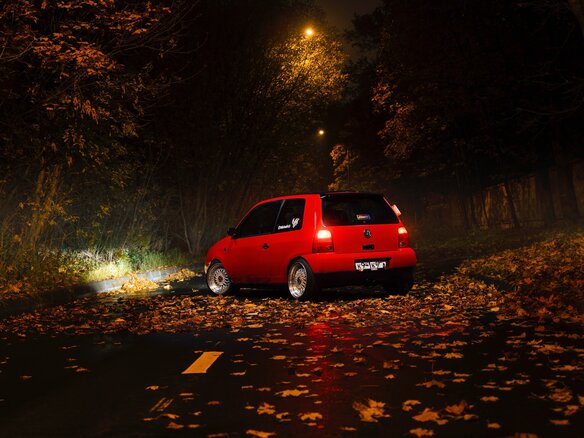 2000 Volkswagen Lupo, чёрный, 500000 рублей - вид 4