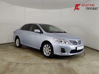 2010 Toyota Corolla X (E140, E150), голубой, 1160000 рублей, вид 3