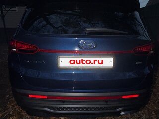 2022 Hyundai Santa Fe IV Рестайлинг, синий, 3700000 рублей, вид 4