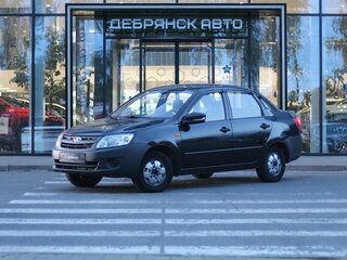 2013 Lada (ВАЗ) Granta I, чёрный, 430000 рублей, вид 1