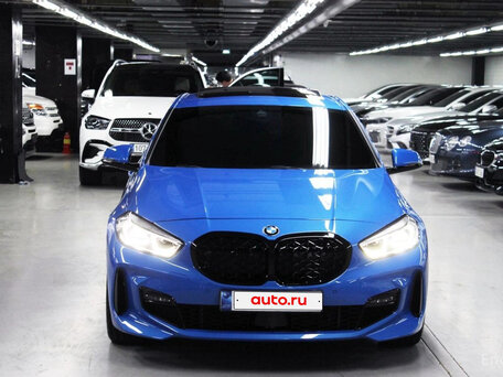 2022 BMW 1 серии 118d III (F40), синий, 2550000 рублей, вид 2