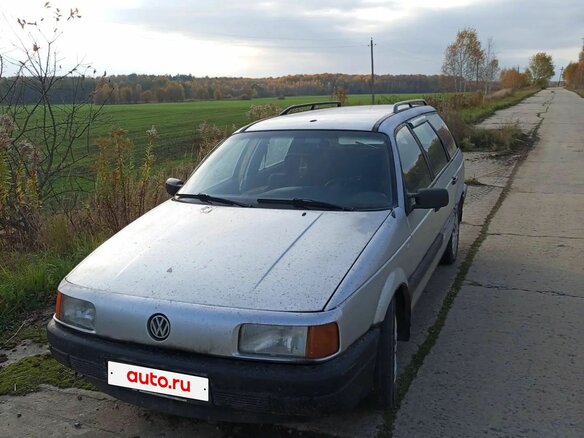 1991 Volkswagen Passat B3, серый, 70000 рублей