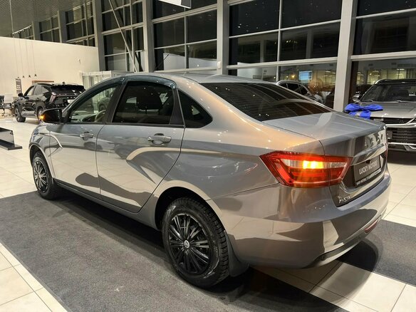 2019 Lada (ВАЗ) Vesta I, серый, 895000 рублей - вид 3