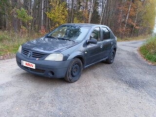 2006 Renault Logan I, серый, 170000 рублей, вид 1