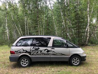 1992 Toyota Estima I, серый, 340000 рублей, вид 3