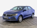 2021 Volkswagen Polo VI, синий
