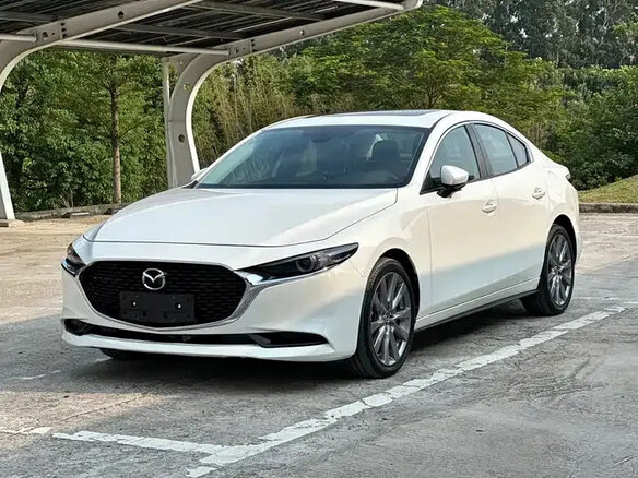 2023 Mazda 3 Axela IV (BP), белый