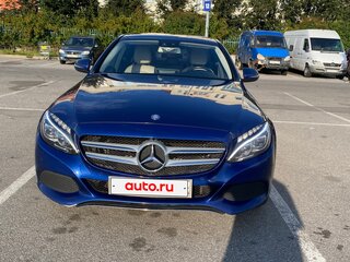 2016 Mercedes-Benz C-Класс 180 IV (W205), синий, 2050000 рублей, вид 3