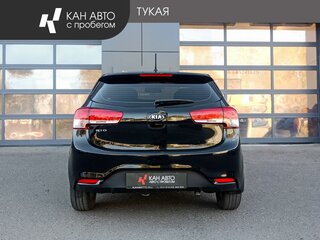 2016 Kia Rio III Рестайлинг, чёрный, 998000 рублей, вид 4