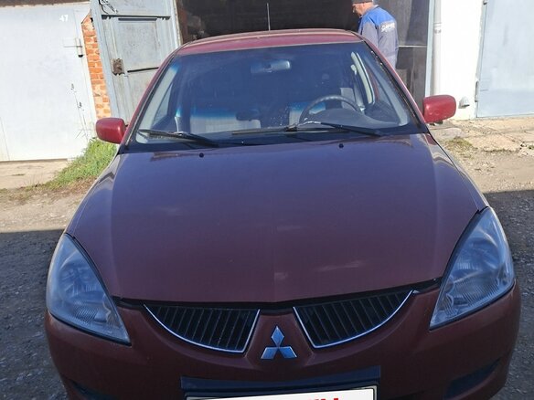 2005 Mitsubishi Lancer IX, красный, 260000 рублей - вид 1