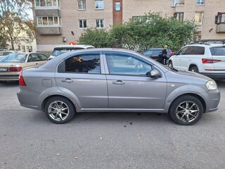 2009 Chevrolet Aveo I Рестайлинг, серый, 300000 рублей, вид 2