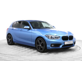 2017 BMW 1 серии 118i II (F20/F21) Рестайлинг 2, синий, 1679900 рублей, вид 3