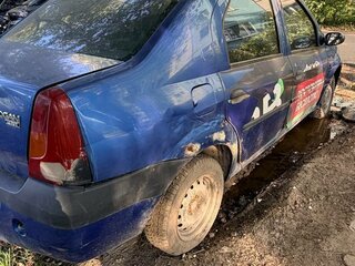 2007 Renault Logan I, синий, 120000 рублей, вид 3