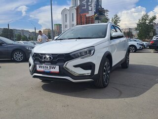 2026 Lada (ВАЗ) Vesta SW Cross I Рестайлинг (NG), белый, 2049900 рублей, вид 1