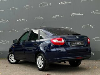 2017 Lada (ВАЗ) Granta I, синий, 448600 рублей, вид 4