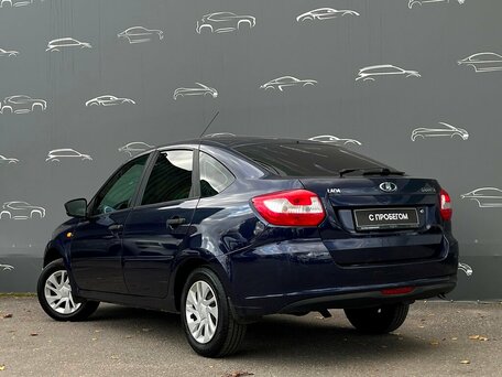 2017 Lada (ВАЗ) Granta I, синий, 406600 рублей, вид 4