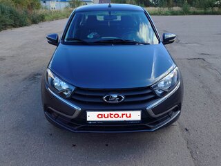 2024 Lada (ВАЗ) Granta I Рестайлинг, серый, 1050000 рублей, вид 3