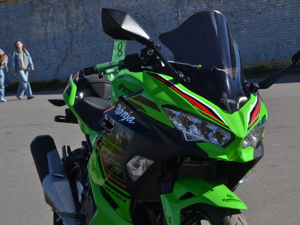 2023 Kawasaki Ninja 400, зелёный, 660000 рублей - вид 29