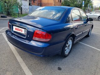2010 Hyundai Sonata ТагАЗ IV (EF) Рестайлинг, синий, 433500 рублей, вид 5