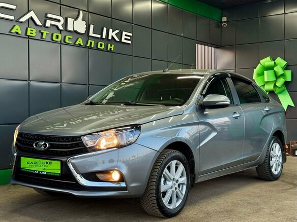 2020 Lada (ВАЗ) Vesta I, серый, 949000 рублей - вид 6