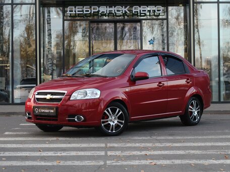 2007 Chevrolet Aveo I Рестайлинг, красный, 425000 рублей, вид 1