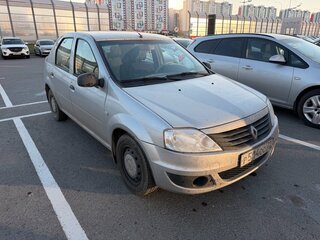 2014 Renault Logan I Рестайлинг, серый, 550000 рублей, вид 2