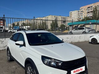 2018 Lada (ВАЗ) Vesta SW Cross I, белый, 1000000 рублей, вид 2