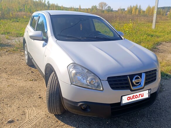 2007 Nissan Qashqai I, серебристый - вид 1