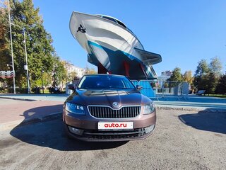 2013 Skoda Octavia III (A7), коричневый, 1198000 рублей, вид 1